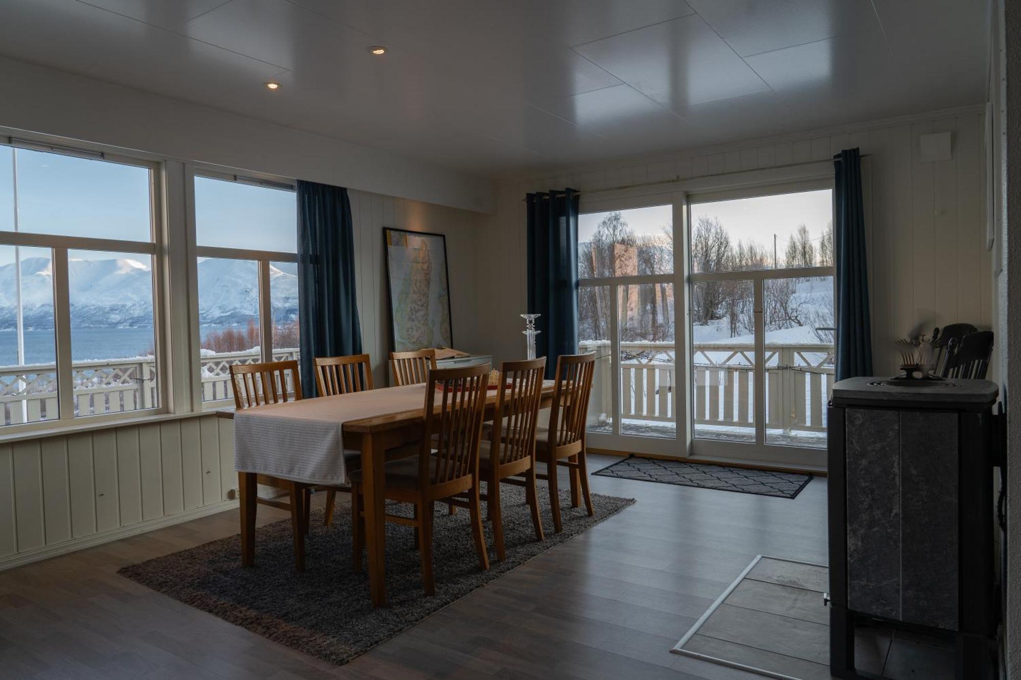 Lyngen Aurora House Villa Koppangen Kültér fotó