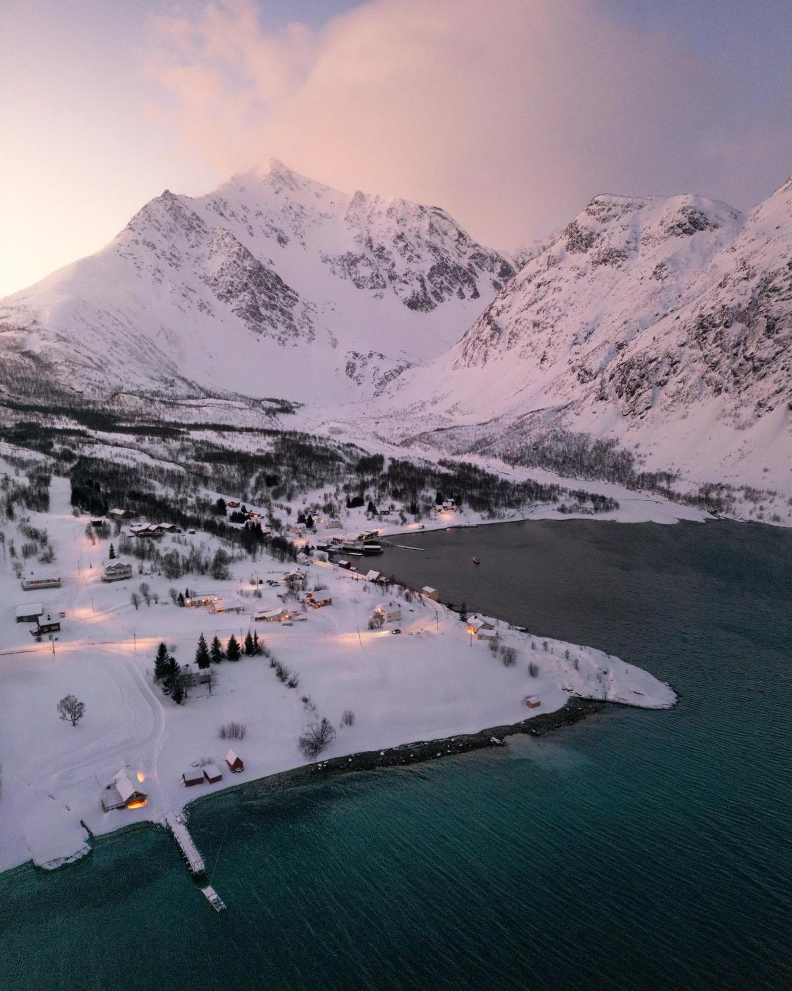 Lyngen Aurora House Villa Koppangen Kültér fotó